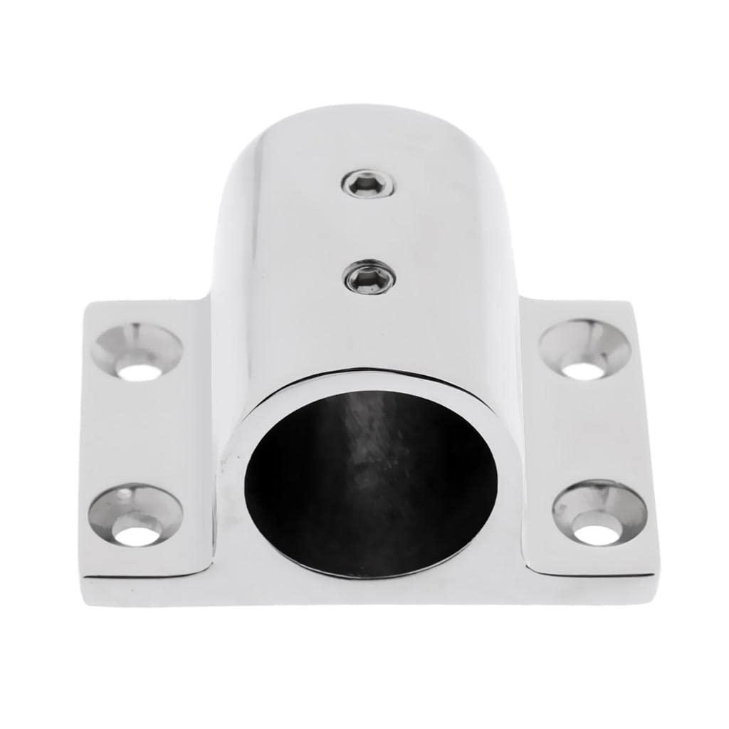zalati Handrail Fitting Connection Accessory for Marine Boat Yacht Degree Rectangle Stanchion - 25mm