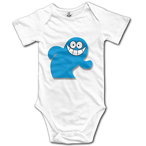 Bloo Funny Costume Fashion Design Logo Bodysuits Funny Neutral Baby Onesie Newborn Boys Girls