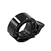 Tanchen Bicycle Bike Bell 22.2mm to 24mm Handlebar Clamp Ring Invisible Seemless Simple (Black)
