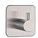 Wall Hooks 4 packs,SAGEME Adhesive Hook Heavy Duty Sticky Wall Hooks Wall Hangers Stick on Hooks 304 Stainless Steel Closets, Coat, Hat,Towel Robe Hook Rack Wall Mount for Bathroom and Bedroom