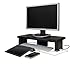DAC STAX Ultrawide Adjustable, Stackable Desktop Computer Monitor Stand Laptop Riser with 2 USB Charging Ports, Supports up to 66 Pounds, with Keyboard Storagethumb 4