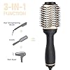 Hair-Dryer-Brush-Hot-Air-Brush-Professional-Hair-Dryer-Volumizer-3-in-1-Upgrade-Anti-Scald-Negative-Ionic-Technology-Hair-Straightener-BrushSalon-Negative-Ion-Ceramic-Electric-Blow-Dryer Hair Dryer Brush, Hot Air Brush, Professional Hair Dryer & Volumizer 3 in 1 Upgrade Anti-Scald Negative Ionic Technology…