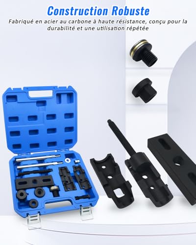 BOVIEER Diesel Injector Extractor Set 303-1706 Compatible with Ford EcoBlue 2.0 TDCi & for Tourneo, Transit, Focus, Edge, Galaxy, S-Max, Mondeo, Ranger, Kuga, Injector Extractor Tool