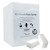 The Elixir Eco Green Jumbo Magic Cleaning Eraser Sponge Melamine Foam 3.5 x 2 x 1.5 inch Extra Thick (Pack of 50)