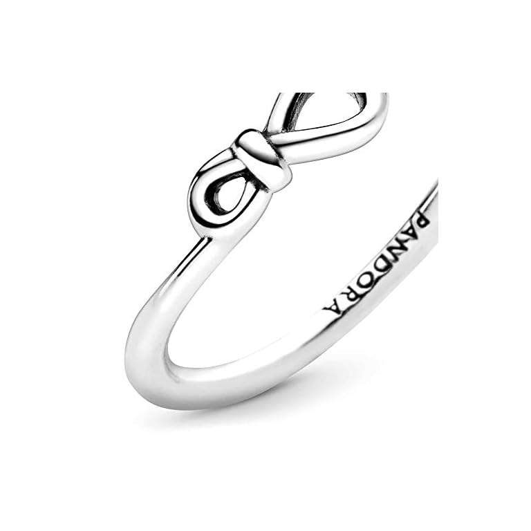 PANDORA Infinity Knot 925 Sterling Silver Ring, Size EUR60, US9