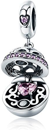 The Kiss Happy Wedding Ring Cake Bride Groom Anniversary Family 925 Sterling Silver Bead Fits European Charm Bracelet