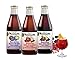 Martinelli's 10 oz. Sparkling Apple Juice Drinks, 3 Flavor Variety Pack, | Apple Grape Juice, Apple Cranberry, Apple Wild-Berry | Pack of 12 Bottles