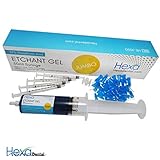Dental Jumbo 37% Phosphoric Acid Blue 50ml Etchant Syringe Gel Kit