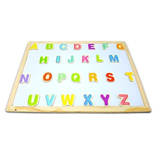 JQP XL Wooden Magnetic Letters Numbers Animals Set |16'' x 12'' inch | 151 Pcs | Whiteboard and Blackboard Writing Reading Drawing Whiteboard Blackboard | Learning Wooden Puzzle | 3 to 6 Years Old - Image 5
