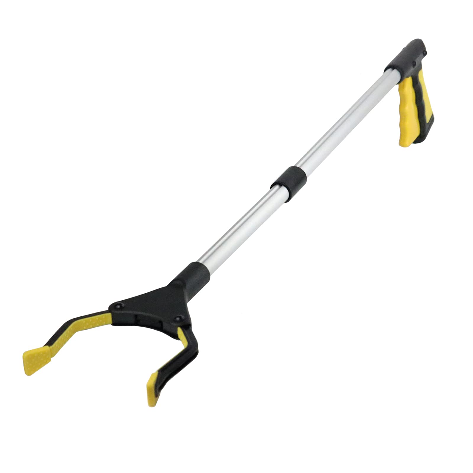 Grabber, Aluminium Reacher Tongs, Foldable Aluminium Grabber Tongs, Hand Gripper, 82 cm Grabber Arm as Helping Hand, with Adjustable Arm