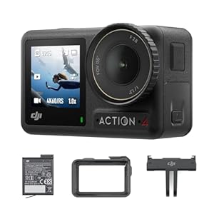 【Amazon限定】DJI アクションカメラ Osmo Action 4 エッセンシャルコンボ 4K/120fps対応