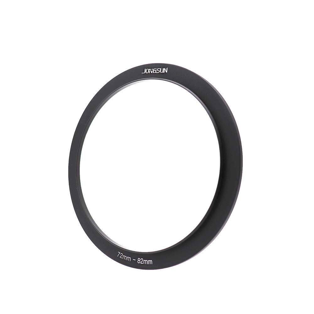 JONGSUN Adapter Ring Step Up Filter Adapter Aerometal, Compatible with Camera Lens of All Manufacturers (72mm-82mm)