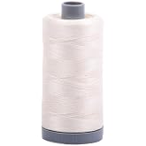 Aurifil 28wt Mako Cotton Thread (820yds), Chalk - 2026