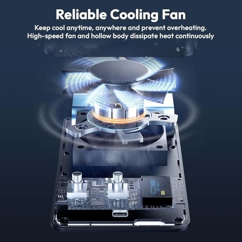 ULANZI LM-P40 Bi-Color LED Video Light, 2700-6500K 40W Portable Camera Light, 5000mAh Rechargeable Battery, 8 Scene Modes, Mini Studio Lighting for YouTube, Vlogging, Live Streaming, Photography