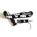 Black Victorias Secret Love pink keychain/phone Detachable Lanyard by Alejandro's store
