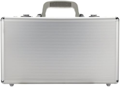 Silver Bullet Double-Sided 8-10 Handgun Case 4 Comb Lock ABS Plastic ALD25