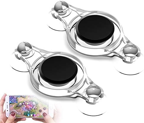 Touchscreen Game Joystick Game Rocker Gamepad Mini Controller Joypad for Smart Mobile Phone and Pad Tablet (2 pack)