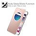 Fintie BLU LIFE ONE X2 Case - [Quick View Window] Premium PU Leather [Slim Flip] Protective Case Cover for BLU LIFE ONE X2 - 4G LTE Unlocked Smartphone, Rose Gold