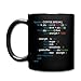Spreadshirt Coffee Break Code Anarchy Servers Full Color Mug, black
