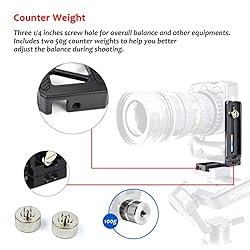 EaxanPic Aluminum L Bracket Vertical Shooting Quick