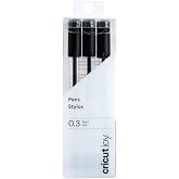 Cricut Extra Fine Point Pens - Black (3ct) .3mm - for Joy &amp; Joy Xtra Machines