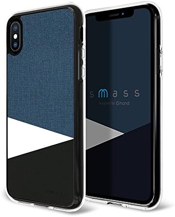 iPhone X Case, SMASS's iPhone X protective Case is a Slim and luxury Designer case for Apple iPhone X, Blue
