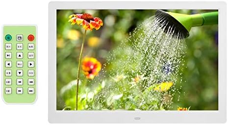 14インチデジタルフォトフレーム ポータブル16 9 1280 800 Hdスクリーンデジタルフォトフレーム電子フォトアルバムムービープレーヤー ラップトップ デスクトップ コンピューターに対応 白