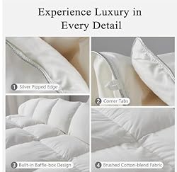 DWR Luxury Feather Down Fiber Comforter King