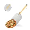 KATELUO Pizza Peel, Aluminium Pizza Peel, Pizza Schop, Pizza Paddle met Ergonomisch handvat, Pizza Spatel voor het…