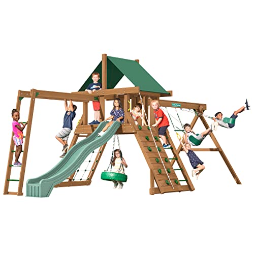 Creative Playthings Northbridge Pack 2 Wooden Swing Set (Made in The