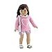 Emily Rose 18 Inch Doll Clothes | Lovely Multi-Colored Plaid Shorts Spring Outfit, Includes Long Sleeved Sweater with Mock Collar and Faux Leather Purse | Fits American Girl Dolls