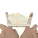 2 Pairs Women's Ballet Belly Dance Half Sole Paws Pad Foot Thong Dance Paw Shoes Forefoot Pads Toe Undies(M, White)