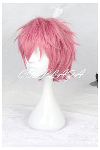 COSPLAZA Cosplay Wigs Short Pink Halloween Party Hair Synthetic Wig - Image 3