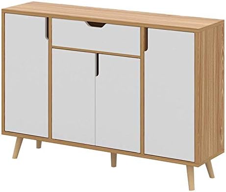 Zkaiai 靴収納 靴ラックウッド靴内閣現代バルコニーホワイエポーチロッカー多機能 カラー