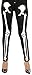 Black & White Skeleton Leggings - Small/Medium