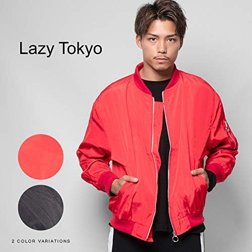Amazon レイジートウキョウ メンズ ブルゾン エムエイワン 中綿なし Revival Ring Zip Ma 1 M ブラック コート ジャケット 通販