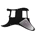 IKN Black Strat Pickguard HH (2 Humbucker) 3 Ply Fits Fender Replacement