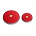 Ruffwear - Hover Craft Long Distance Flying Disc for Dogs, Red Currant, Large