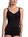 Vanity Fair Women's Perfect Lace Spin Cami - Midnight Black - 2XL