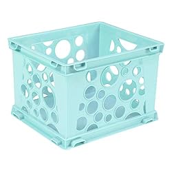 Storex Micro Crate, 6.75 x 5.8 x 4.8