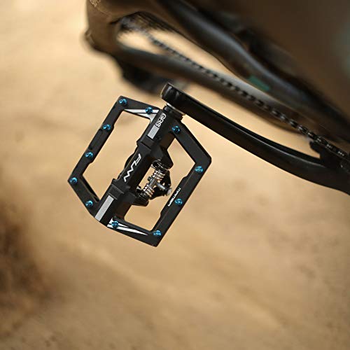 Funn Mamba Mountain Bike Clipless Pedal Set Single Side Clip Wide