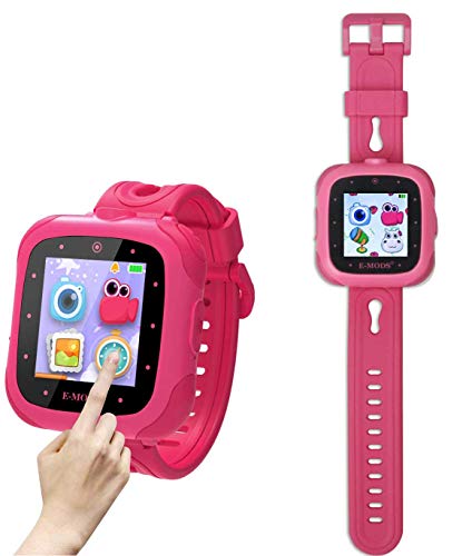 E-MODS GAMING Educational Smart Watch for Kids-1.5Touchscreen Digital Wrist Watch with Camera,Learning Toys Smartwatch Gifts for Children Boys and Girls