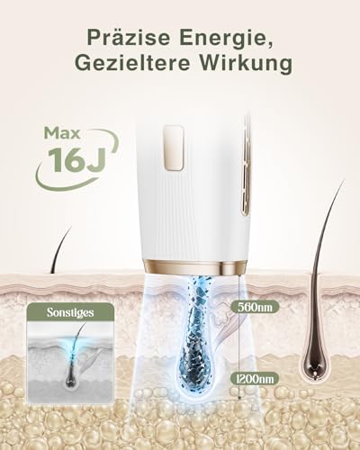TIIMAGIC IPL Devices Hair Removal - Painless Hair Removal Device | 5°C ice cooling contact, long-lasting results, 86% hair reduction in 3 weeks for body, face, bikini, armpits, legs