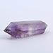 Hongjintian Natural Rock Amethyst Reiki Healing Quartz Crystal Points / Column APPROX. 3.15inches (Error 5mm)