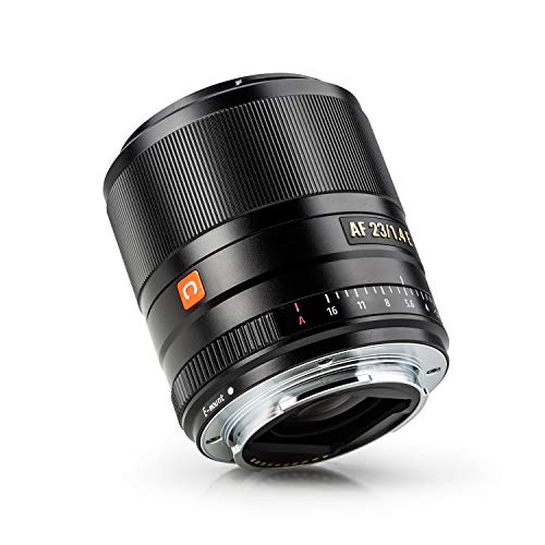 VILTROX AF 23mm F1.4 E-Mount Objektiv,Autofokus APS-C Weitwinkel Festbrennweite Objektiv (52 mm Filtergewinde) für Sony E Mount Kameras A7,A9,A6600,A6500,A6400,A5100 und Nex Serien,schwarz – Bild 6
