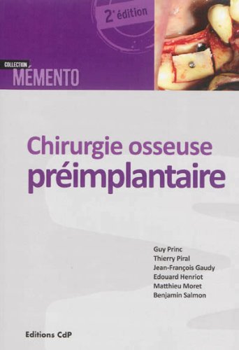 Chirurgie osseuse préimplantaire
