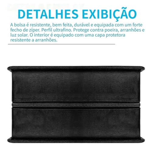 Organizador Porta Cd Para 520/400 Discos Cd/dvd/blu Ray Pasta (400)