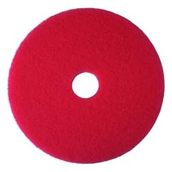 3M Red Buffer Pad 5100, 15 in, 5/Case