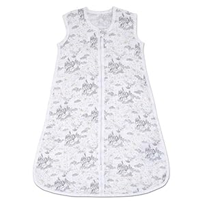 aden + anais Sky Slaapzak – Pack van 1 | 100% Draagbare Katoenen Mousseline Slaapzak | Zachte & Lichtgewicht Unisex…