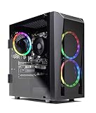 SkyTech Blaze II Gaming Computer PC Desktop - Ryzen 5 2600 6-Core 3.4 GHz, NVIDIA GeForce GTX 1660 TI 6G, 500G SSD, 8GB DDR4, RGB, AC WiFi, Windows 10 Home 64-bit
